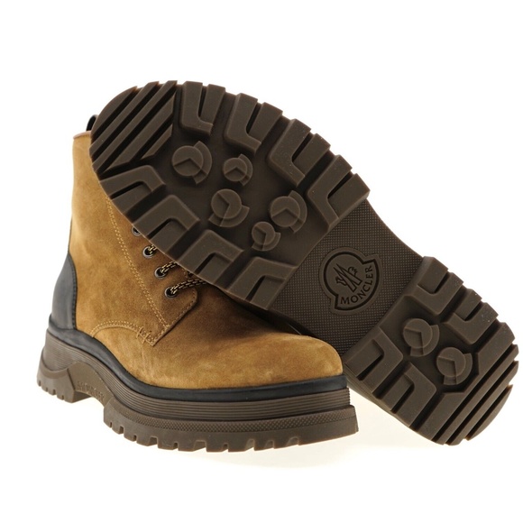 Moncler Ulysse Hiking Boots Brown Size 11 New